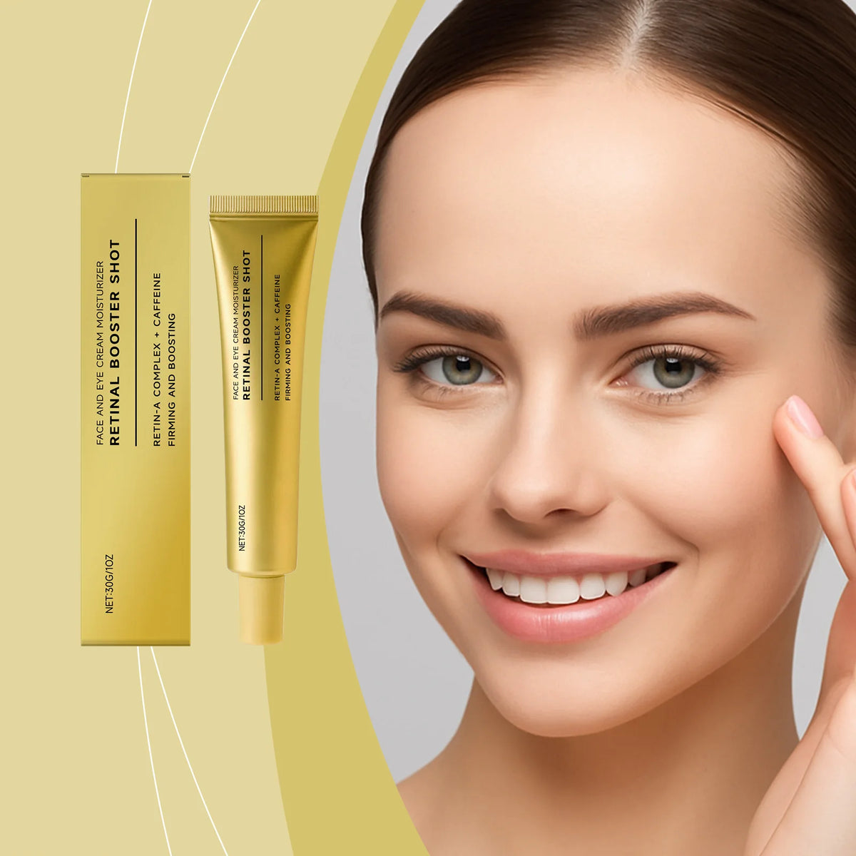Retinal Face & Eye Cream – Caffeine Firming Moisturizer 30g Face & Eye Cream Axl