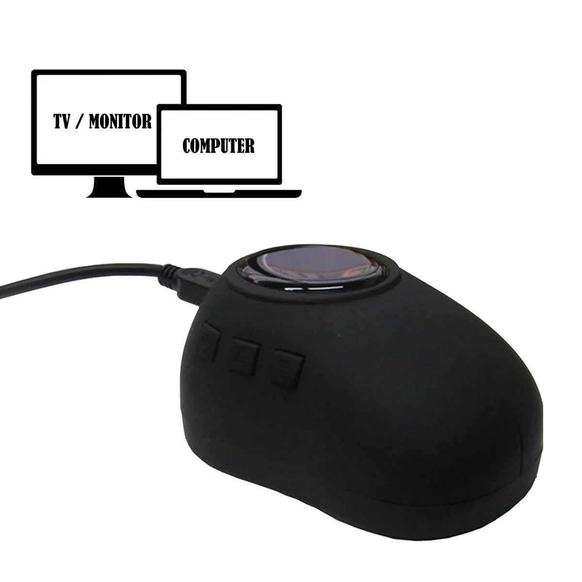 Portable Mouse Video Magnifier | USB & TV, 1x–16x Zoom, 10 Modes Video Magnifier Axl