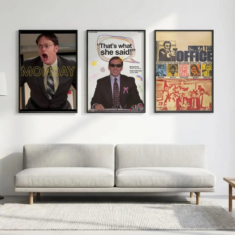 The Office TV Show Poster – HD Waterproof Wall Art Print Wall Art Poster Axl
