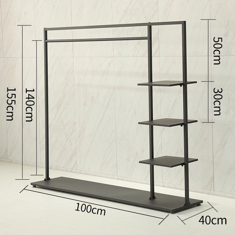Portable Large Laundry Drying Rack – Balcony Clothes Organizer Laundry Drying Rack Axl Small-Black