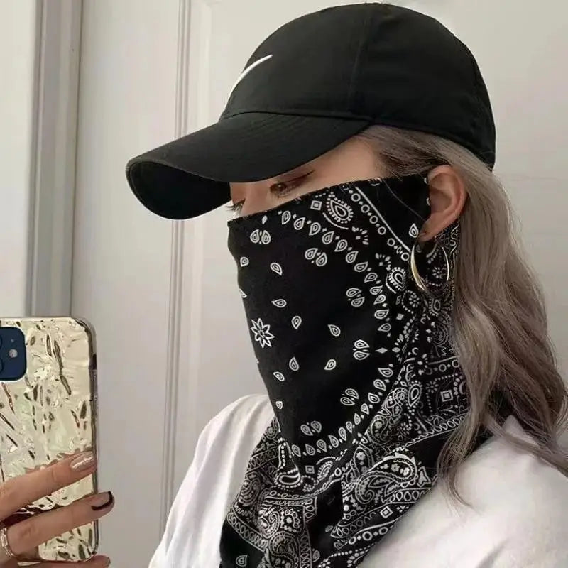 Punk UV Face Mask Bandana Scarf – Men & Women Outdoor Face Mask Bandana Axl