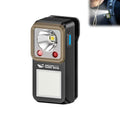 LED Clip-On Rechargeable Flashlight – 6 Modes & Magnetic Mount Clip-On Flashlight Axl Black