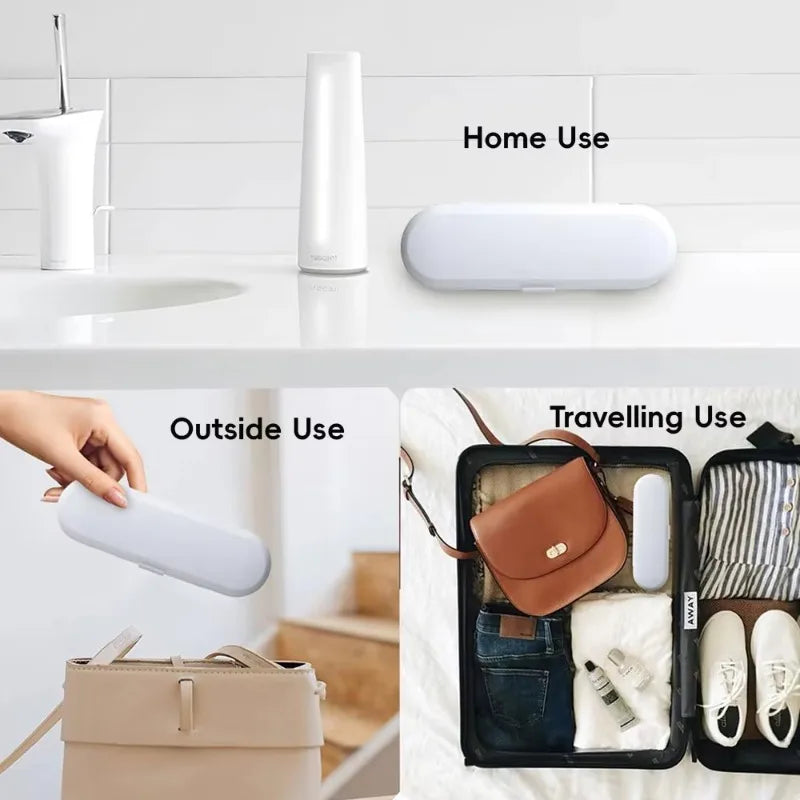 Electric Toothbrush Travel Case – 98% Universal Portable Box Toothbrush Travel Case Axl
