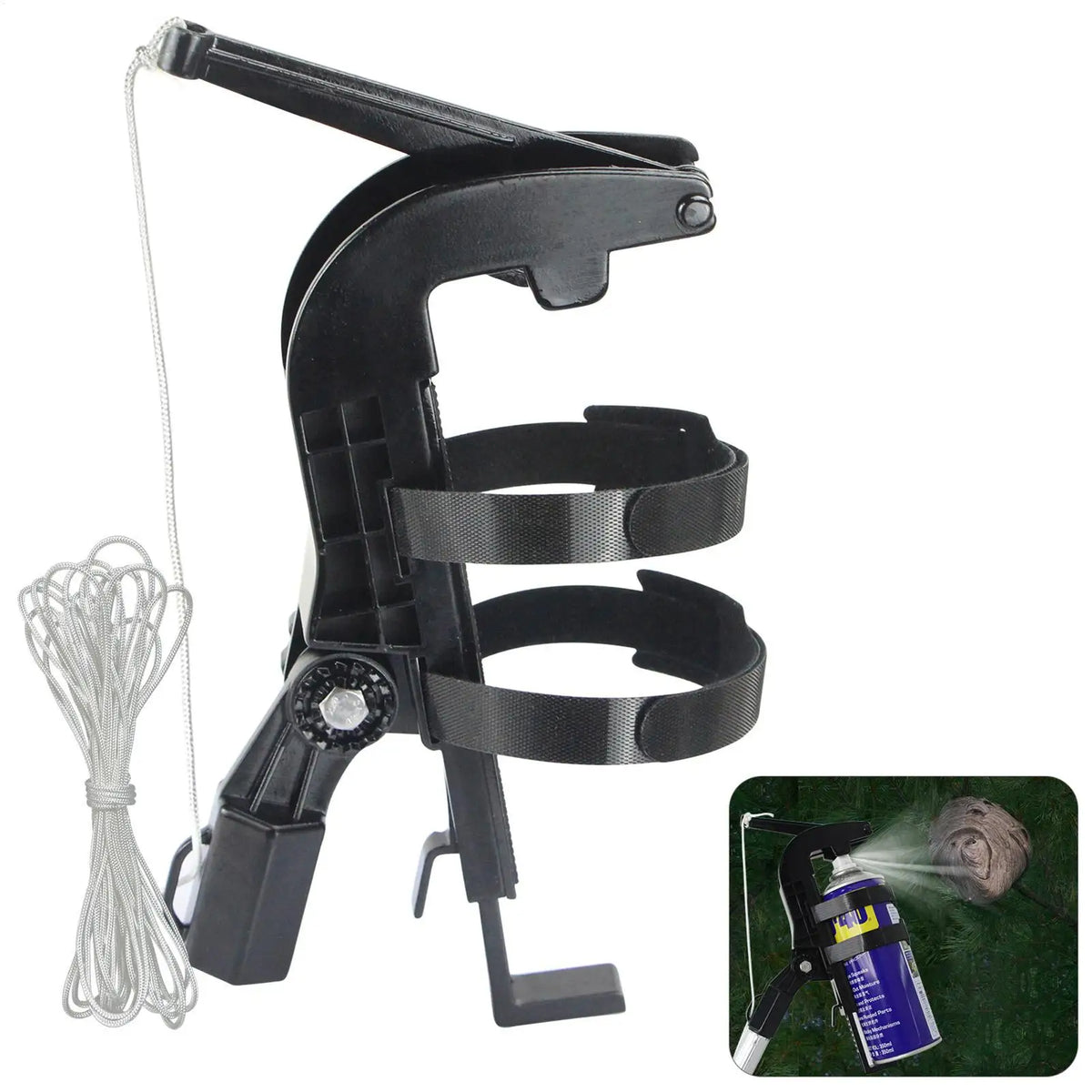 Spray Can Extension Pole Adaptor – Adjustable Angle Sprayer Spray Can Adaptor Axl