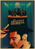 Greatest Showman Kraft Paper Movie Poster – Wall Art Print Movie Wall Poster Axl 25 42x30cm