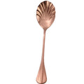 Shell Shape Stainless Steel Dessert Spoon – Rainbow Teaspoon Dessert Spoon Axl Rosegold