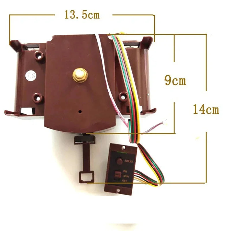 Silent Quartz Cuckoo Clock Movement – Bird Box & Pendulum Kit Clock Movement Kit Axl