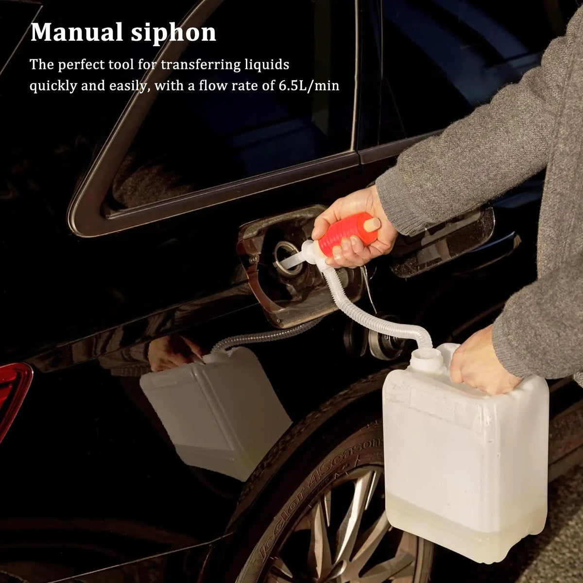 Manual Siphon Pump – Hand Pump for Fuel, Oil & Diesel Manual Siphon Pump Axl
