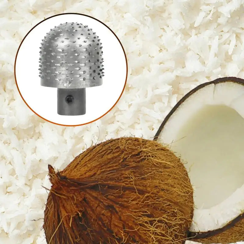 12mm Electric Coconut Grater Head Blade – Heavy Duty Stainless Coconut Grater Blade Axl