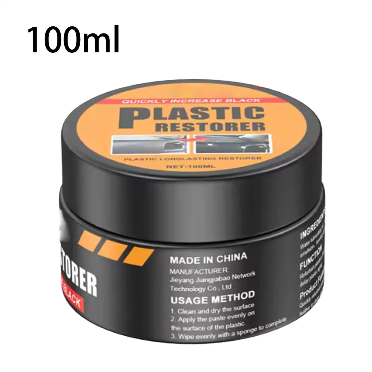 Car Interior Leather & Plastic Repair Polishing Cream 50/100ml Car Interior Care Cream Axl