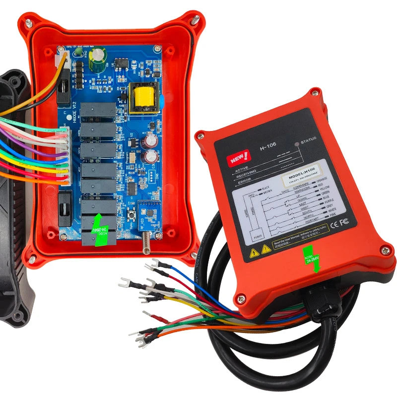 CNMAWAY H106/H108 Industrial Wireless Remote Control 6-Button Industrial Remote Control Axl