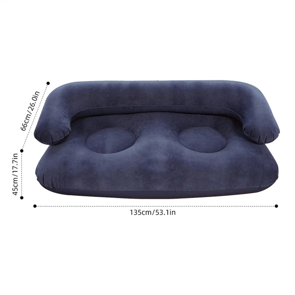 Portable Inflatable Sofa Chair – Double Seat with Armrests Inflatable Sofa Chair Axl