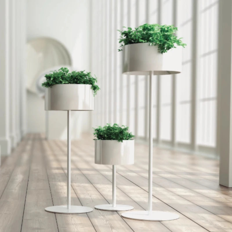 Nordic Iron Plant Shelf | Modern Flower Pot Stand – S/M/L Iron Plant Stand Axl