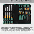 Magnetic Screwdriver Set – Non-Slip Handles, Flathead & Phillips Screwdriver Set Axl 20pcs China Mainland