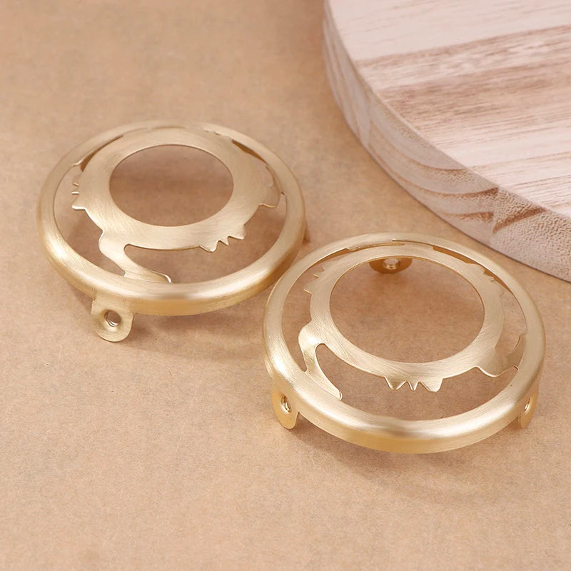 Brass Lampshade Holder Ring – E27 & E14 Screw Socket Connector Lampshade Holder Ring Axl