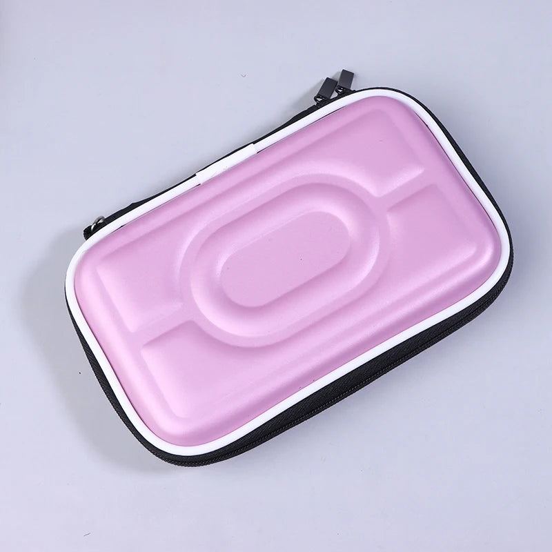 EVA Hard Case Carry Bag for Nintendo 3DS, NDSL, GBA & GBC Console Carry Case Axl Pink