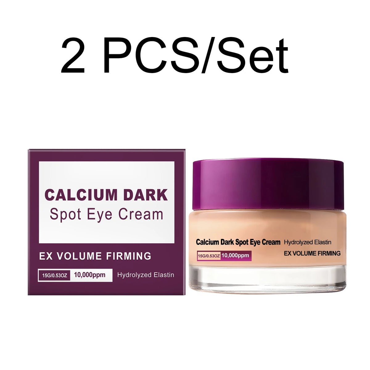 Calcium Eye Cream – Brightening, Firming & Hydrating | 15g Eye Cream Axl 2 PCS