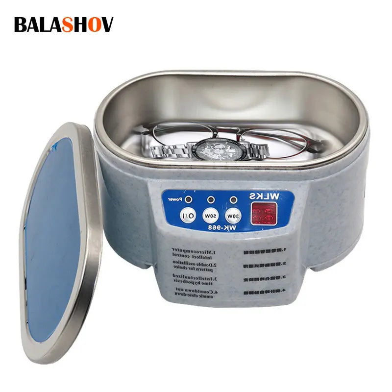 BALASHOV 30/50W Digital Ultrasonic Cleaner – Jewelry & Watch Ultrasonic Cleaner Axl