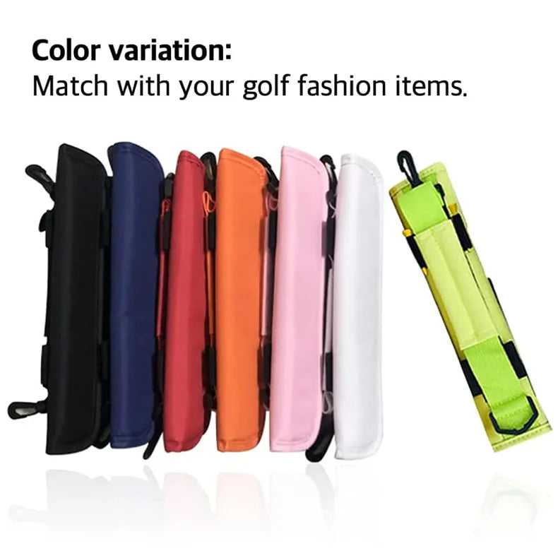 Mini Lightweight Nylon Golf Club Carry Bag + Shoulder Strap Golf Club Carry Bag Axl