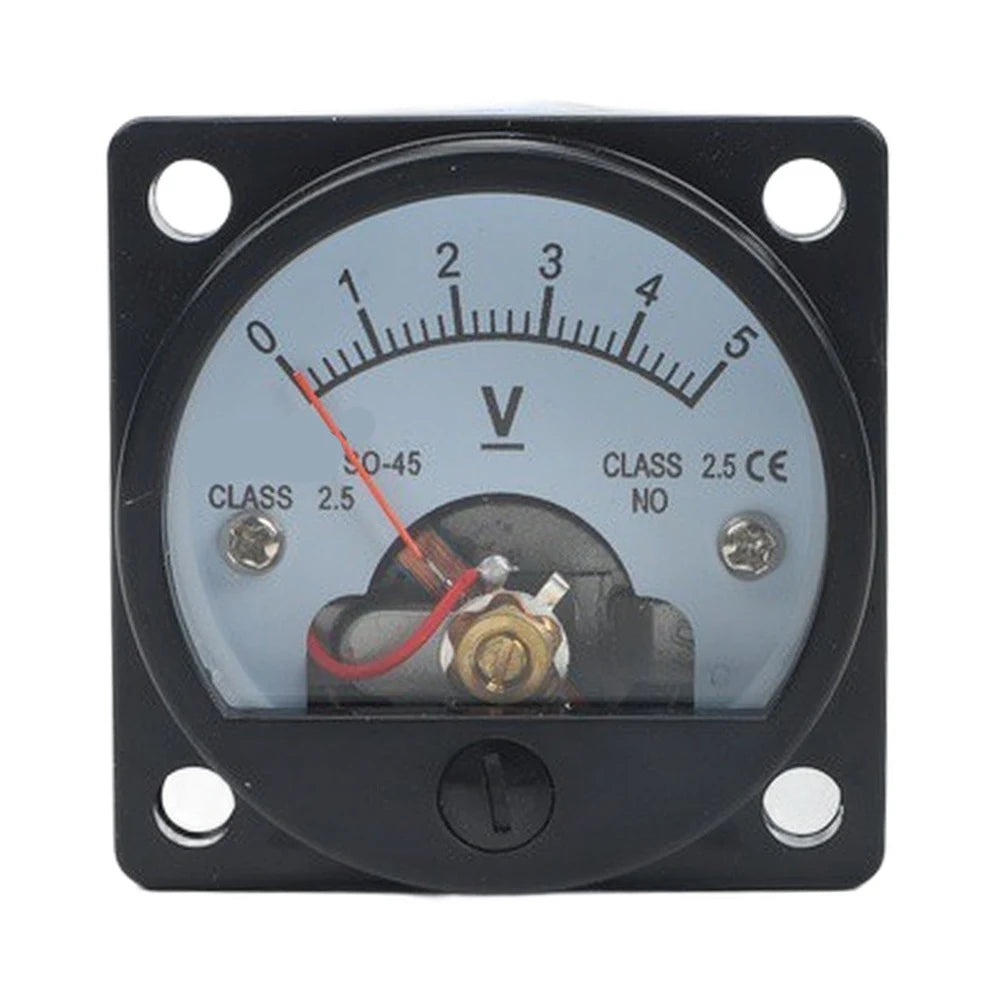 Panel Mount DC Voltmeter 1V–800V | Level 2.5 Accuracy ABS Panel Mount Voltmeter Axl