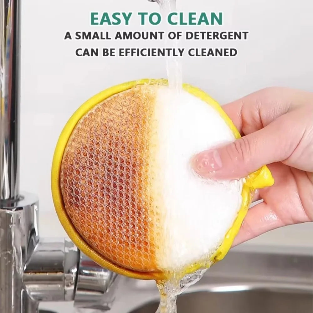 Double-Sided Dishwashing Sponge Scouring Pads | 3/5/10 Pack Kitchen Sponge Pad Axl