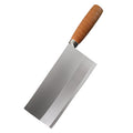 InLeung Chef Cleaver Knife – Sharp Stainless Steel & Wood Handle Chef Cleaver Knife Axl Cleaver Knife