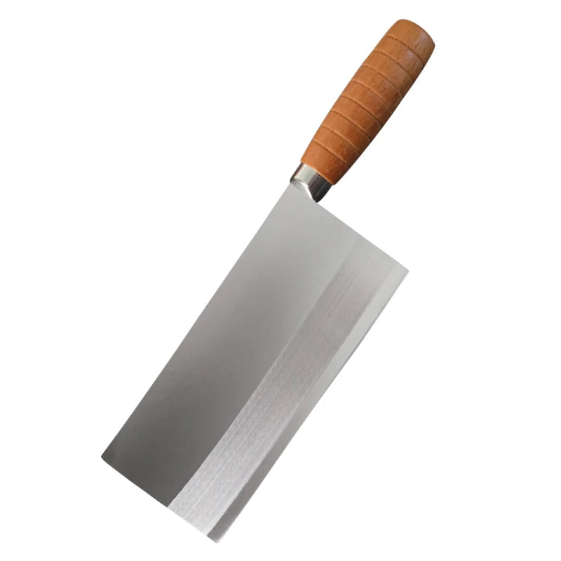 InLeung Chef Cleaver Knife – Sharp Stainless Steel & Wood Handle Chef Cleaver Knife Axl Cleaver Knife