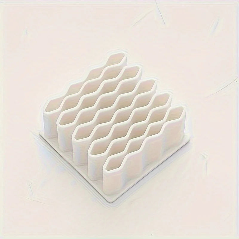 32-Grid Storage Box – Multi-Layer Organizer Rack with Labels Storage Organizer Rack Axl White-1PC