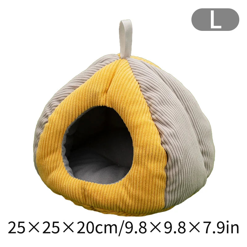 Hanging Hamster Nest – Plush Cave Bed for Small Pets Small Pet Nest Axl L 25X25X20cm