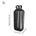 3L Waterproof Hard Shell Front Bag – Scooter & Bike Storage Bike Front Bag Axl 1pcs