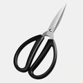 Stainless Steel Multifunctional Kitchen Scissors – Red Handle Kitchen Scissors Axl black