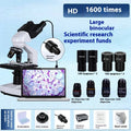 Binocular Stereo Microscope with LED Light – Lab & Electronics Stereo Microscope Axl 9