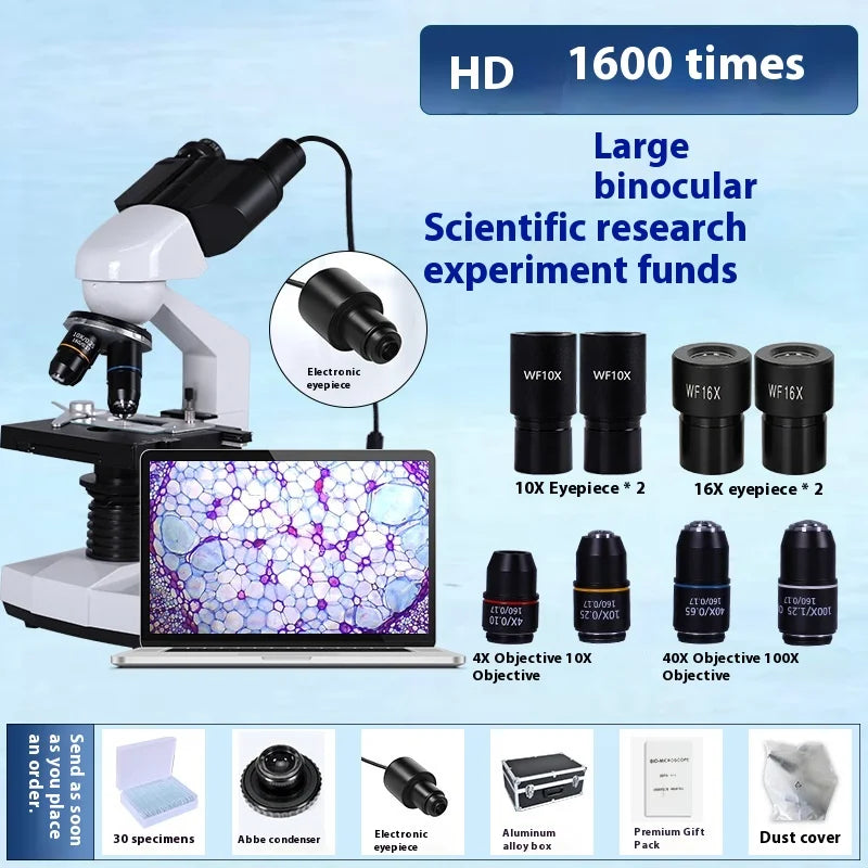 Binocular Stereo Microscope with LED Light – Lab & Electronics Stereo Microscope Axl 9
