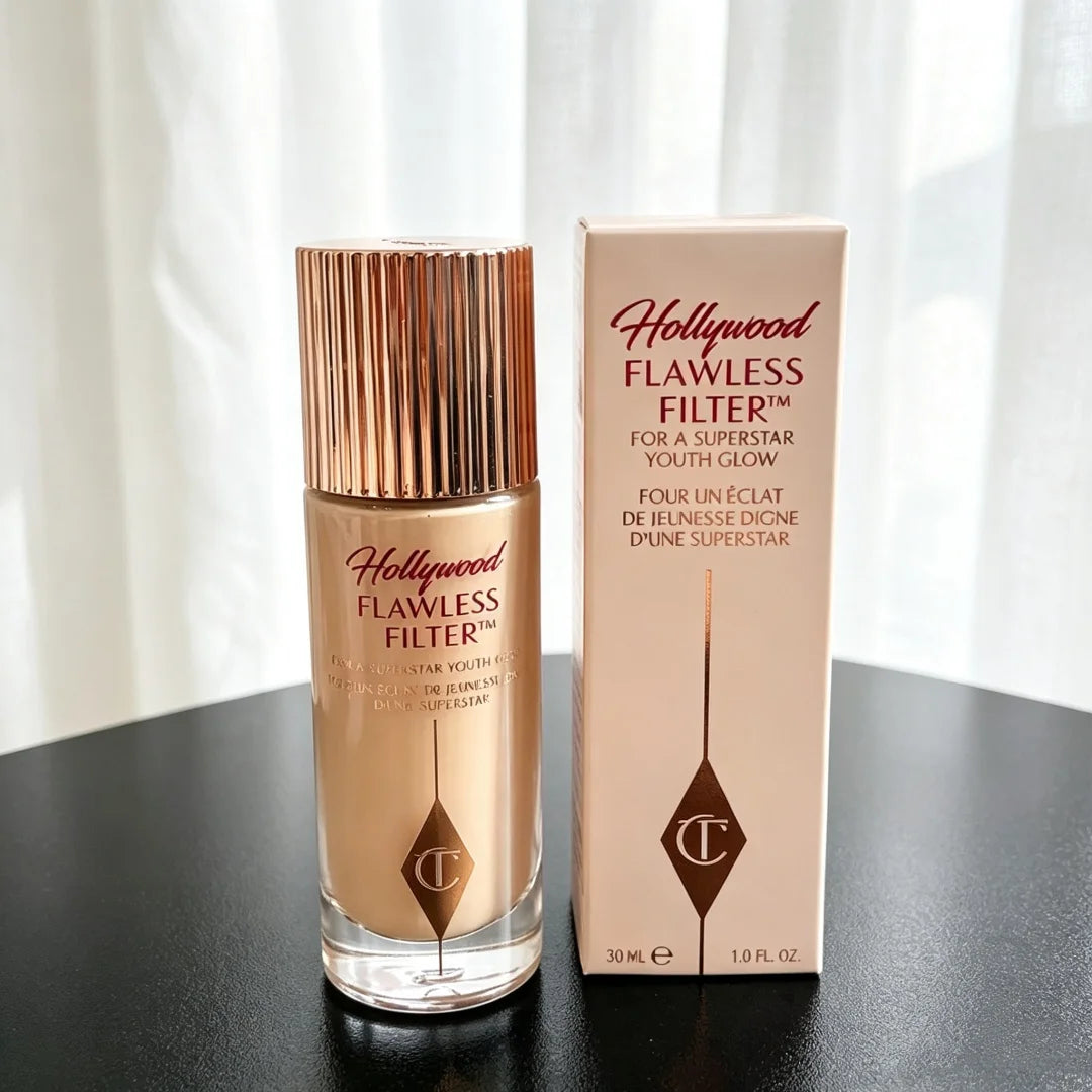 Charlotte Tilbury Liquid Contour, Foundation & Cream Blush Set Makeup Set Axl 4