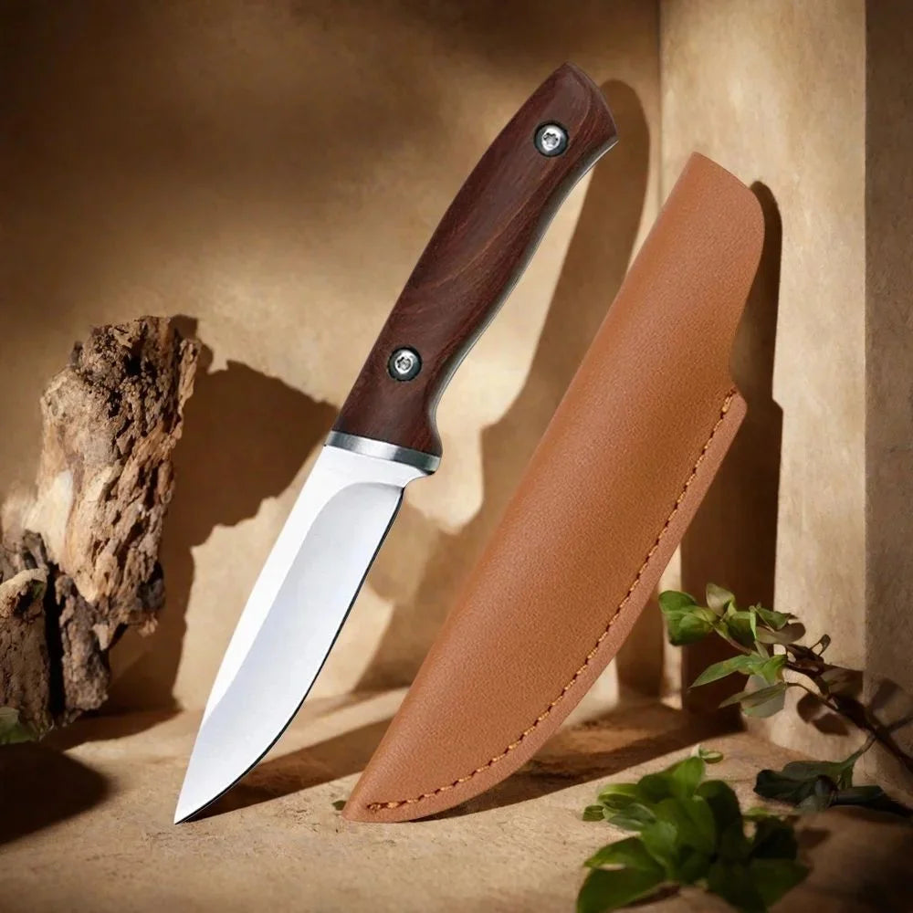 EDC Mini Fixed Blade Knife – Stainless Steel Camping Knife Fixed Blade Knife Axl