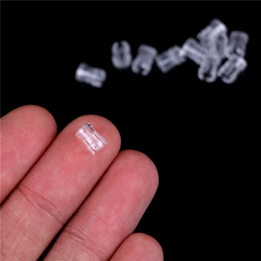 10 PCS 3mm Clear LED Lampshade Protectors – Plastic Covers LED Lampshade Cover Axl 10Pcs