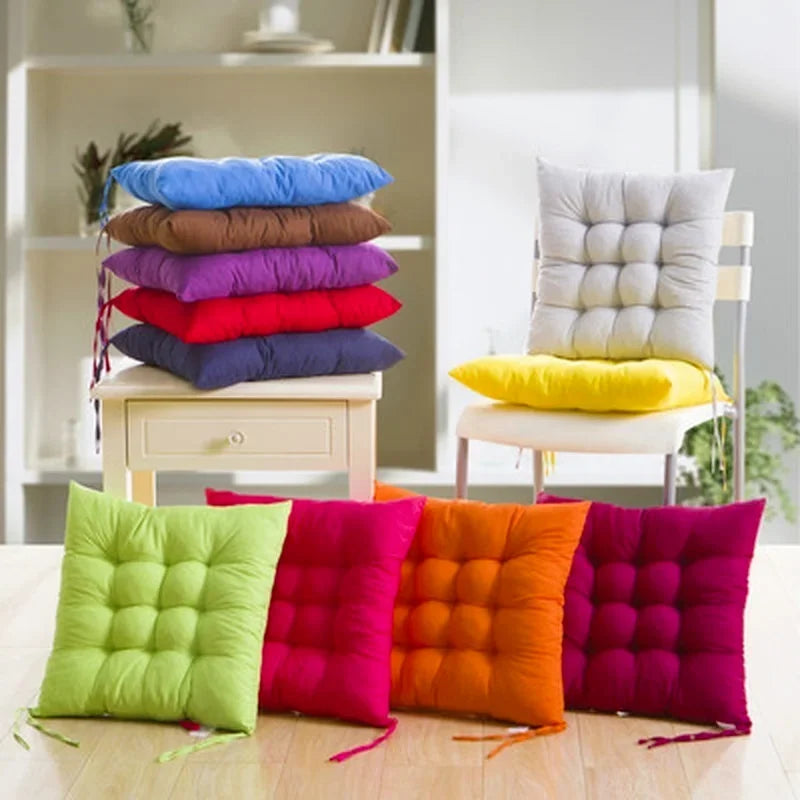 35x35cm Thickened Tie-On Seat Cushion – Anti-Slip Chair Pad Seat Cushion Axl