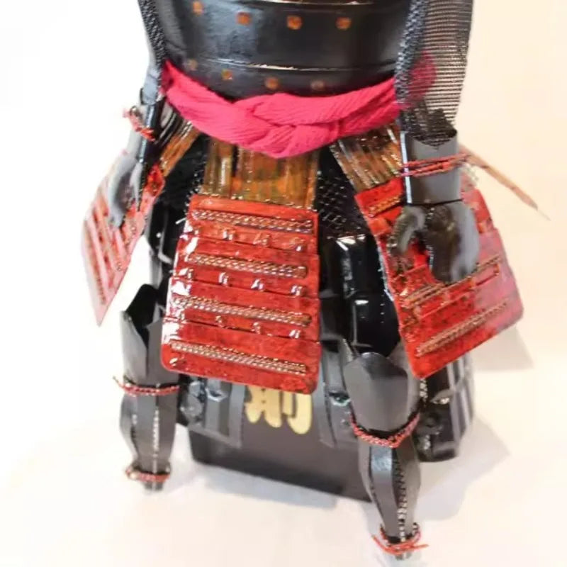 Samurai Figurine – Retro Iron Miniature Sculpture Home Decor Decorative Figurine Axl