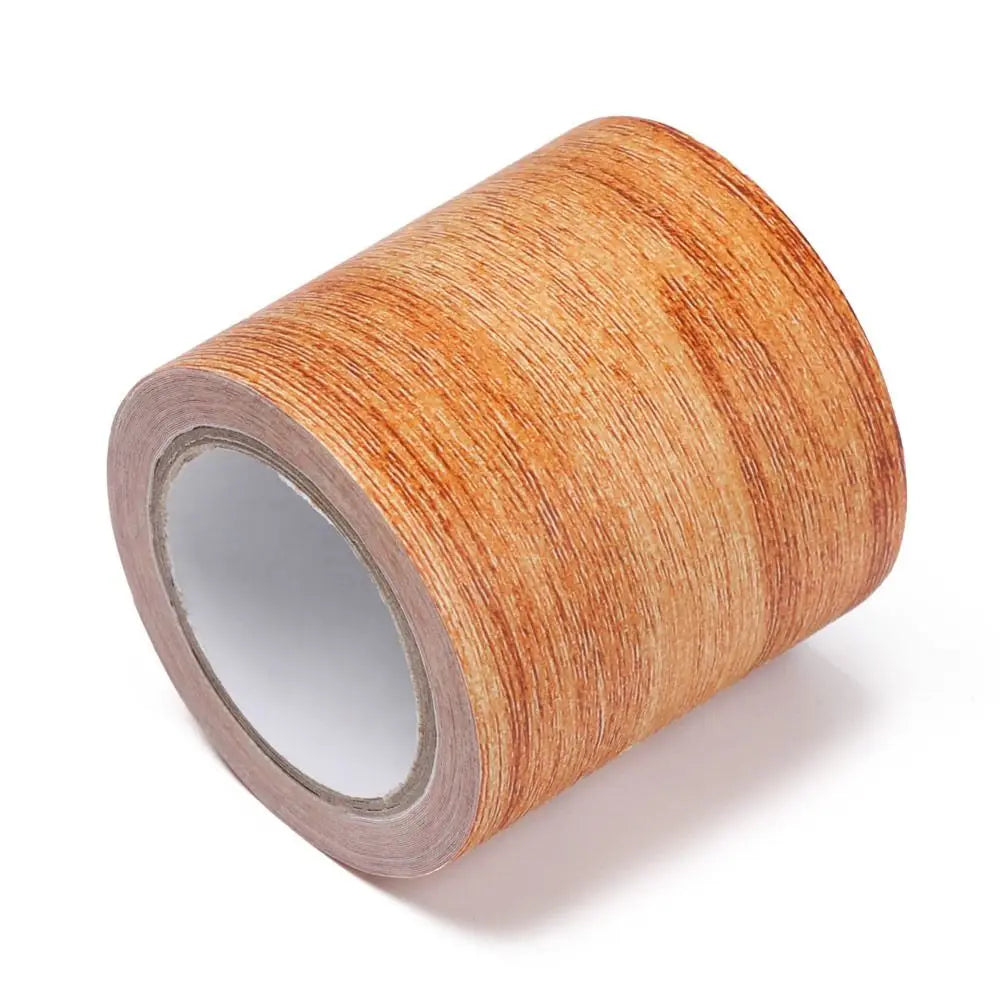 Wood Grain Furniture Repair Tape – Waterproof Skirting Sticker Furniture Repair Tape Axl Natural Oak 5.7cm x 4.57m