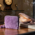 5-Layer Velvet Jewelry Storage Bag – Portable Travel Case Jewelry Storage Bag Axl Purple