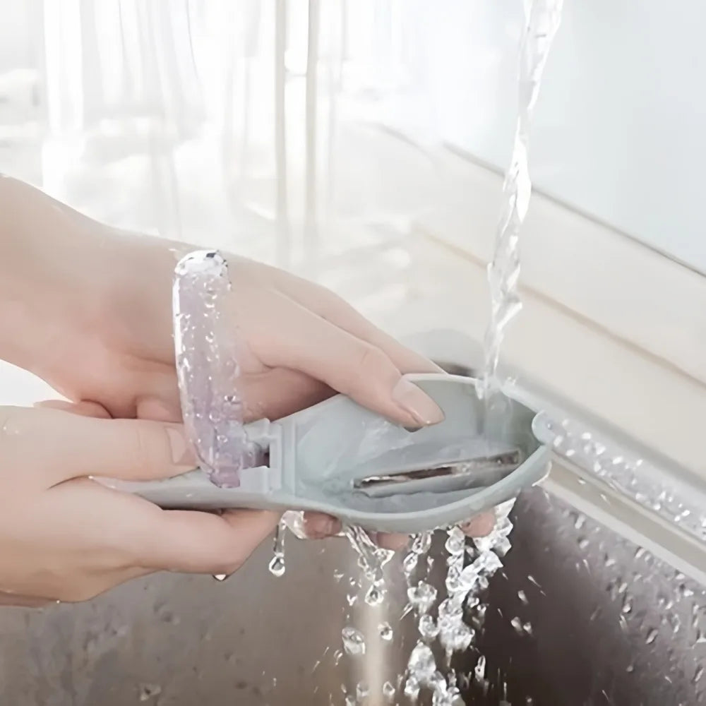 Fish Scale Scraper with Cover – Easy Clean Plastic Scaler Fish Scaler Tool Axl