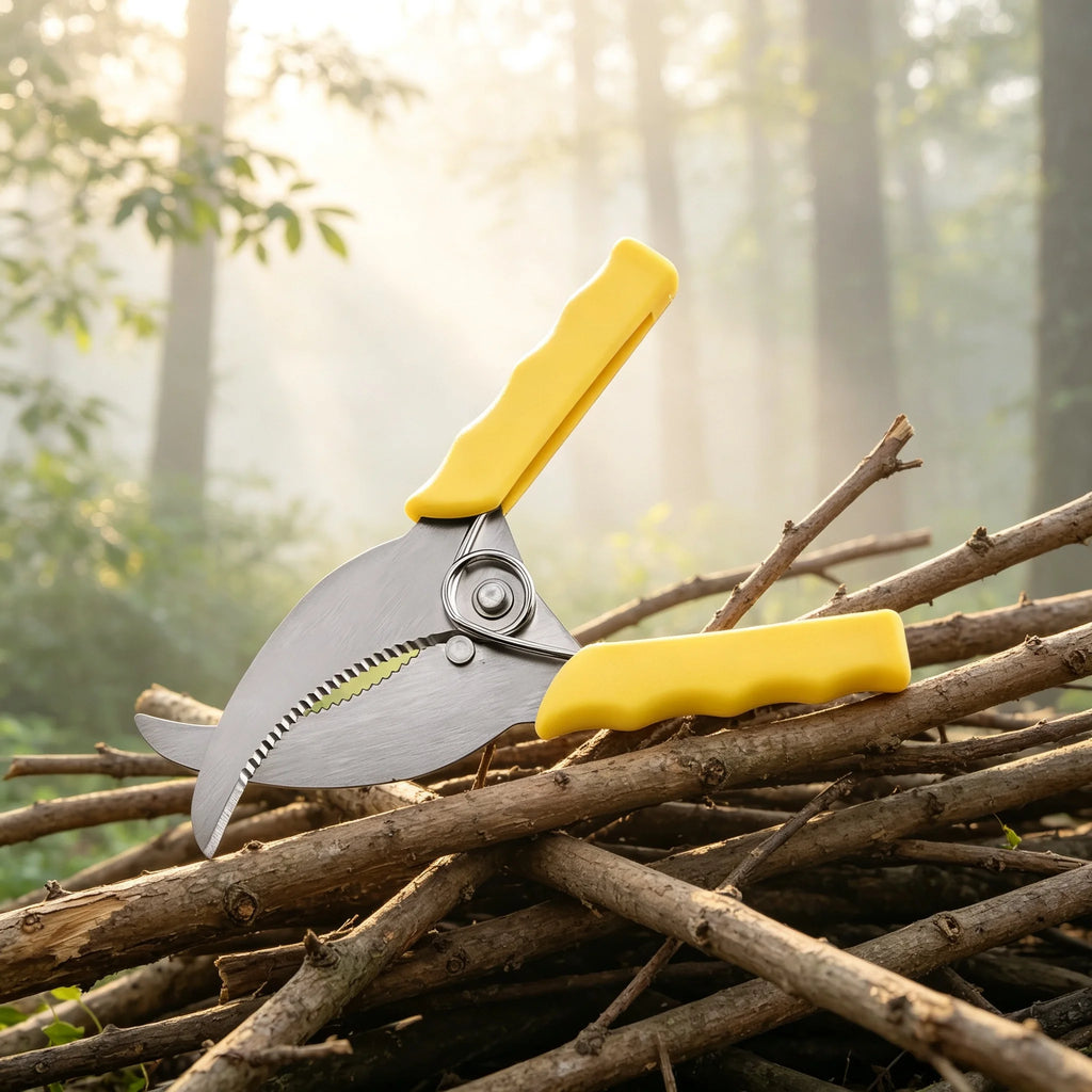 Ratchet Garden Pruning Shears – Sharp Stainless Secateurs Pruning Shears Axl