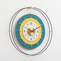 60cm Nordic Silent Wall Clock – Light Luxury Home Décor Silent Wall Clock Axl Blue-green-60CM