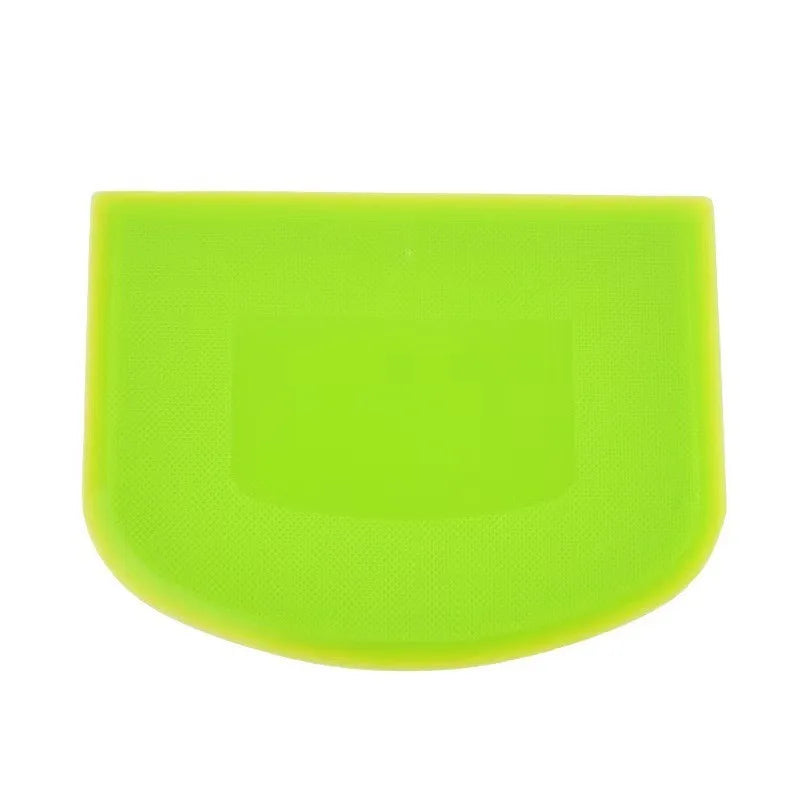 2-Piece Flexible Plastic Dough Scraper & Bowl Cutter Set Dough Scraper Set Axl