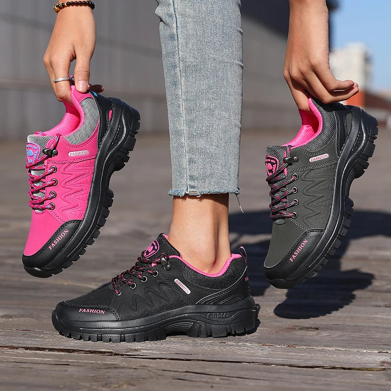 Women's Lightweight Hiking Shoes – Non-Slip Breathable Trekking Women's Hiking Shoes Axl