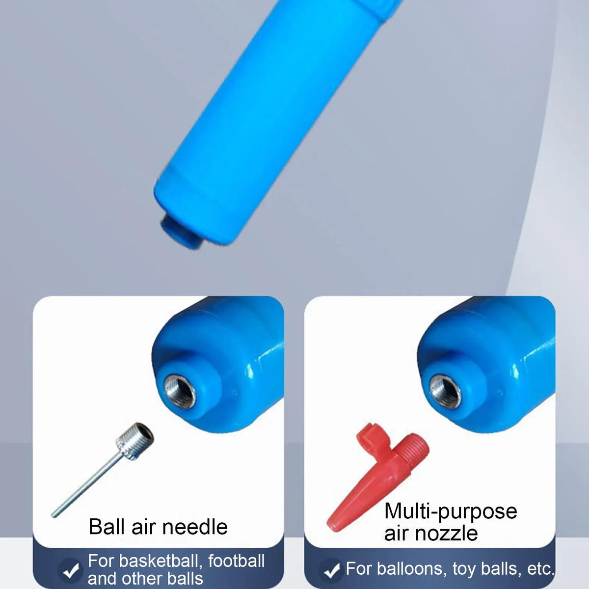Mini Handheld Ball Pump – Portable Air Inflator for Sports Ball Air Pump Axl