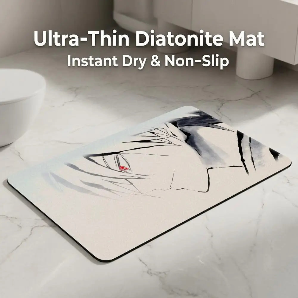 Nurarihyon no Mago Anime Diatomite Bath Mat – Quick Dry Anime Bath Mat Axl