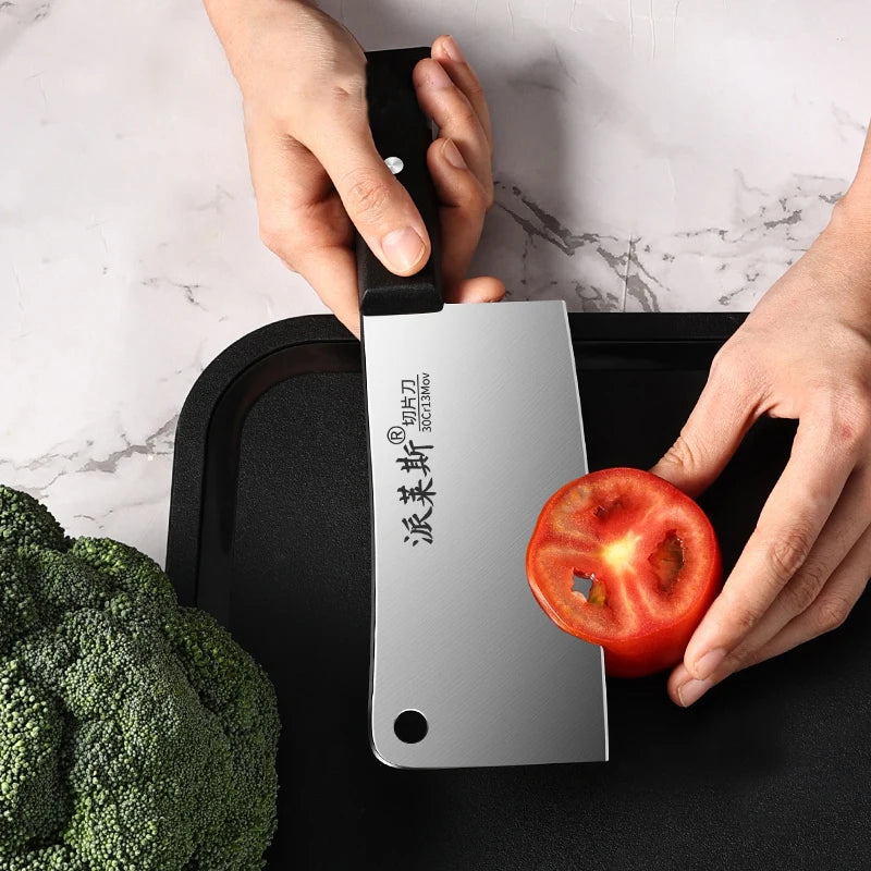 2-in-1 Kitchen Knife & Chopping Board – Stainless Steel Chef Knife Chef Knife Set Axl