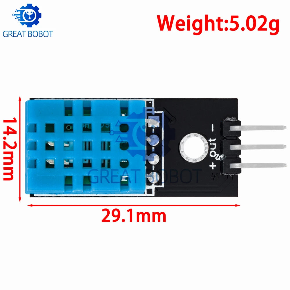DHT11 Temperature & Humidity Sensor Module for Arduino Temperature Sensor Module Axl