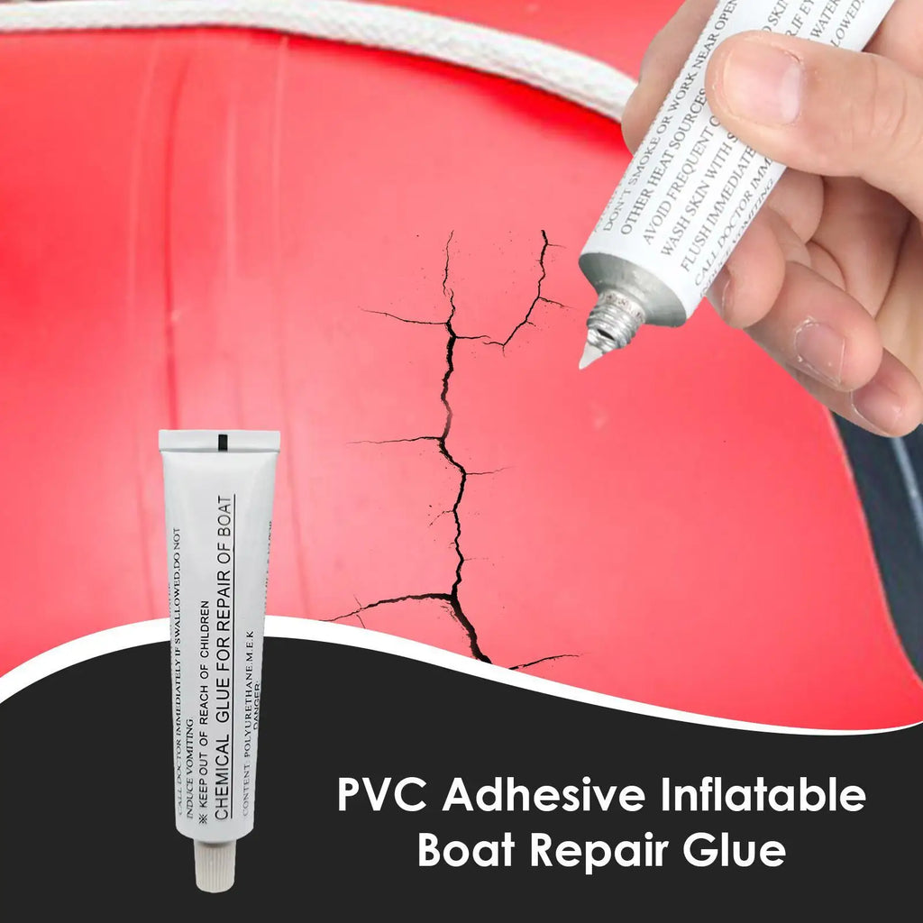 PVC Inflatable Boat Repair Glue 30ml – Kayak & Raft Adhesive Boat Repair Adhesive Axl